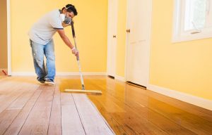 refinishing floor
